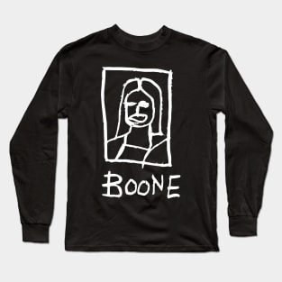 Mona Lisa Boone White Long Sleeve T-Shirt